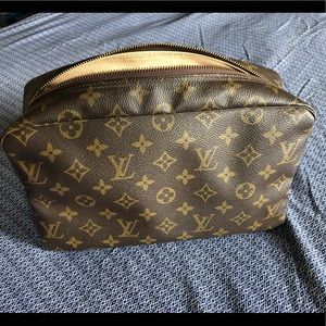 Louis Vuitton Brown Monogram Trousse Toilette Bag